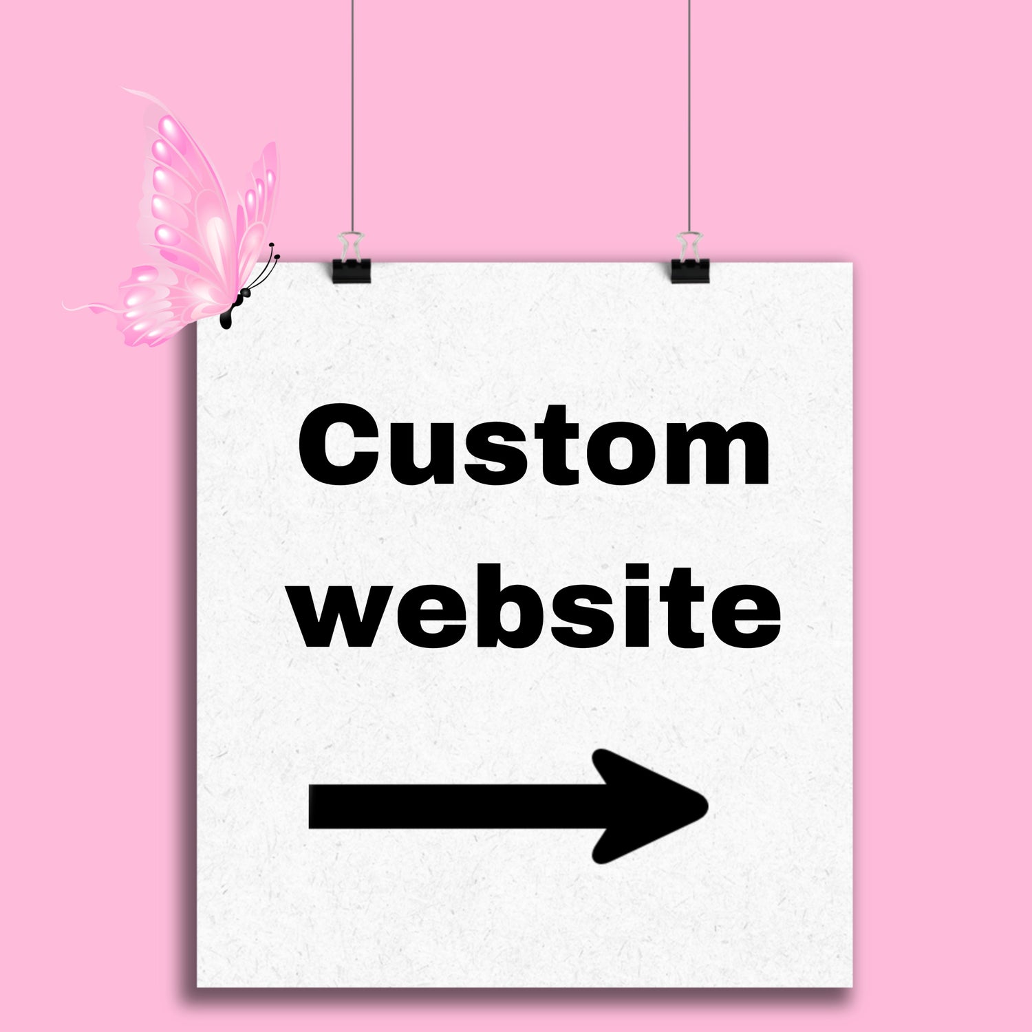 Custom website