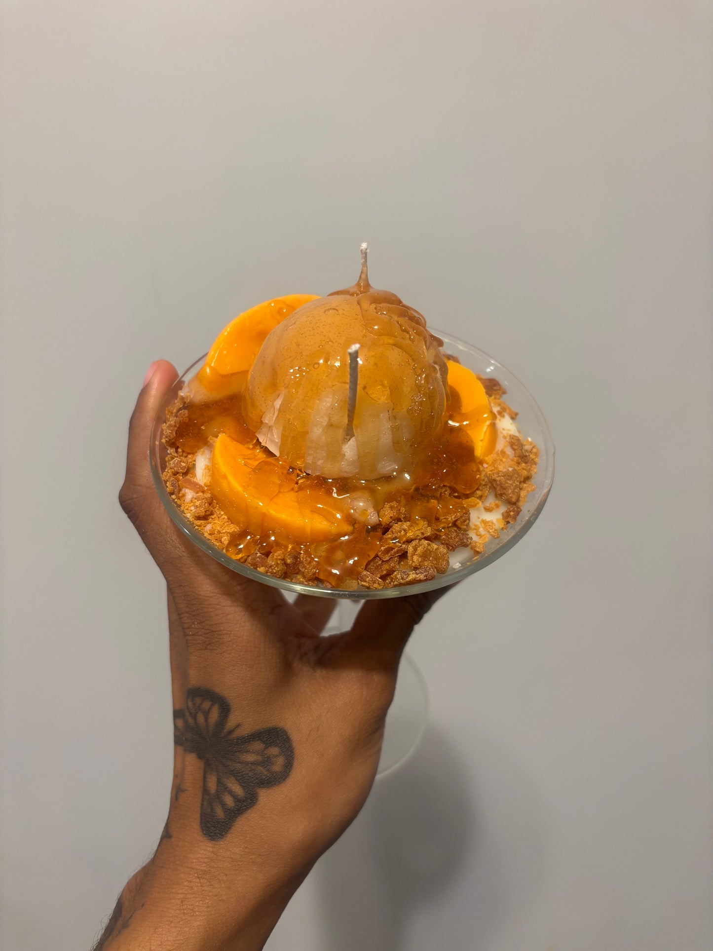 Peach cobbler