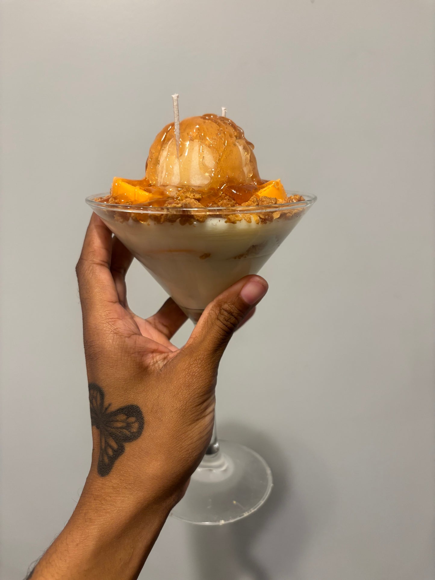 Peach cobbler