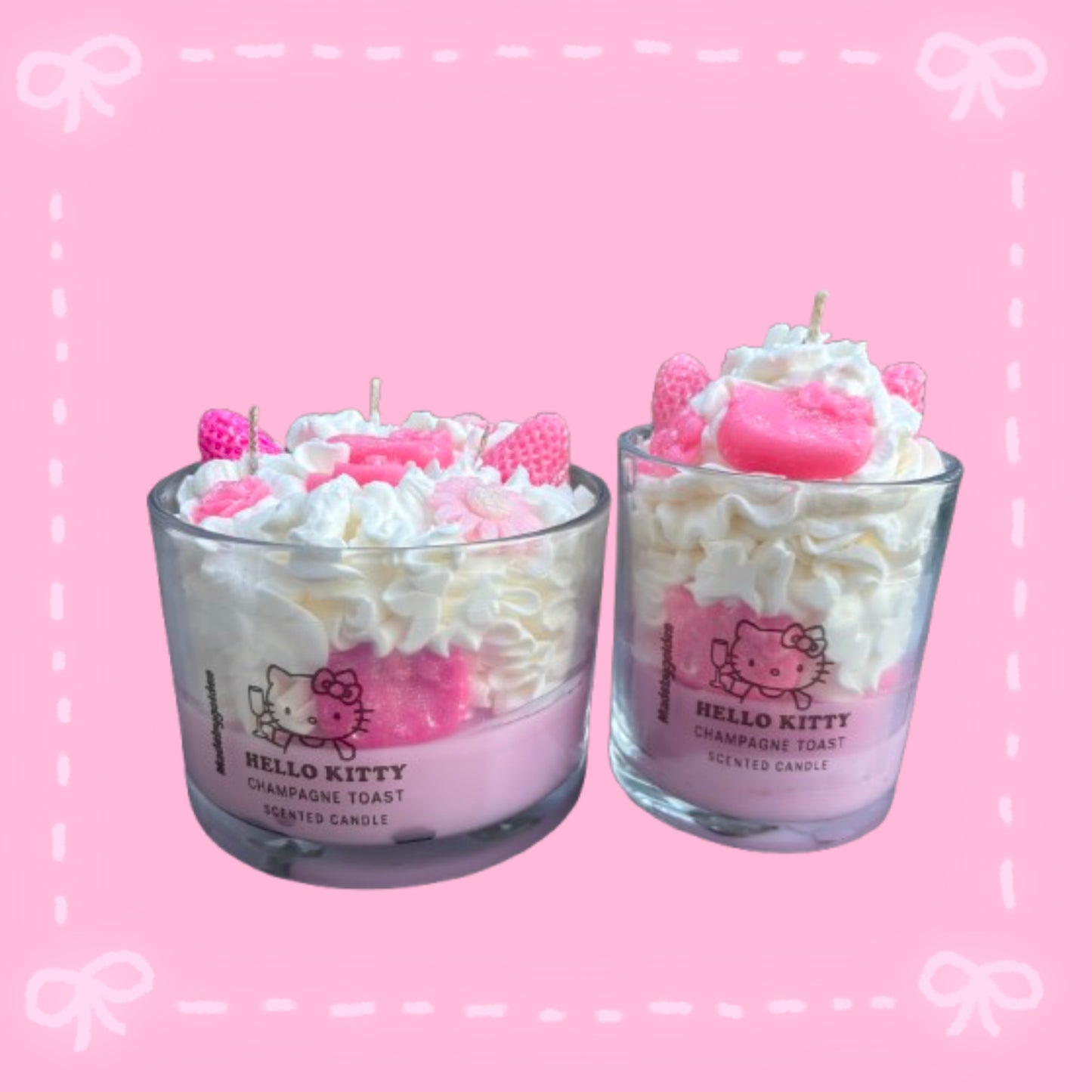 Hello kitty candle