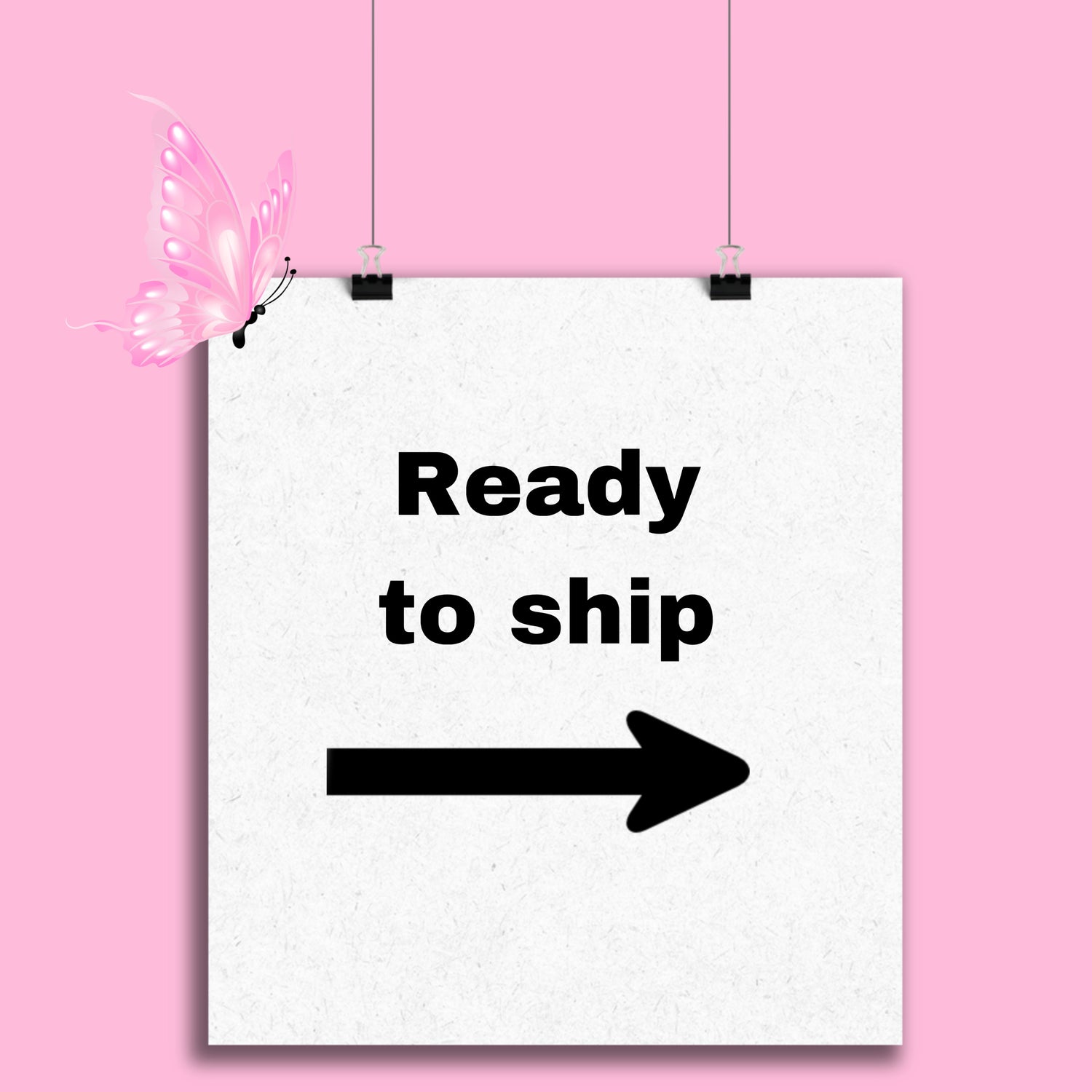 Ready to ship