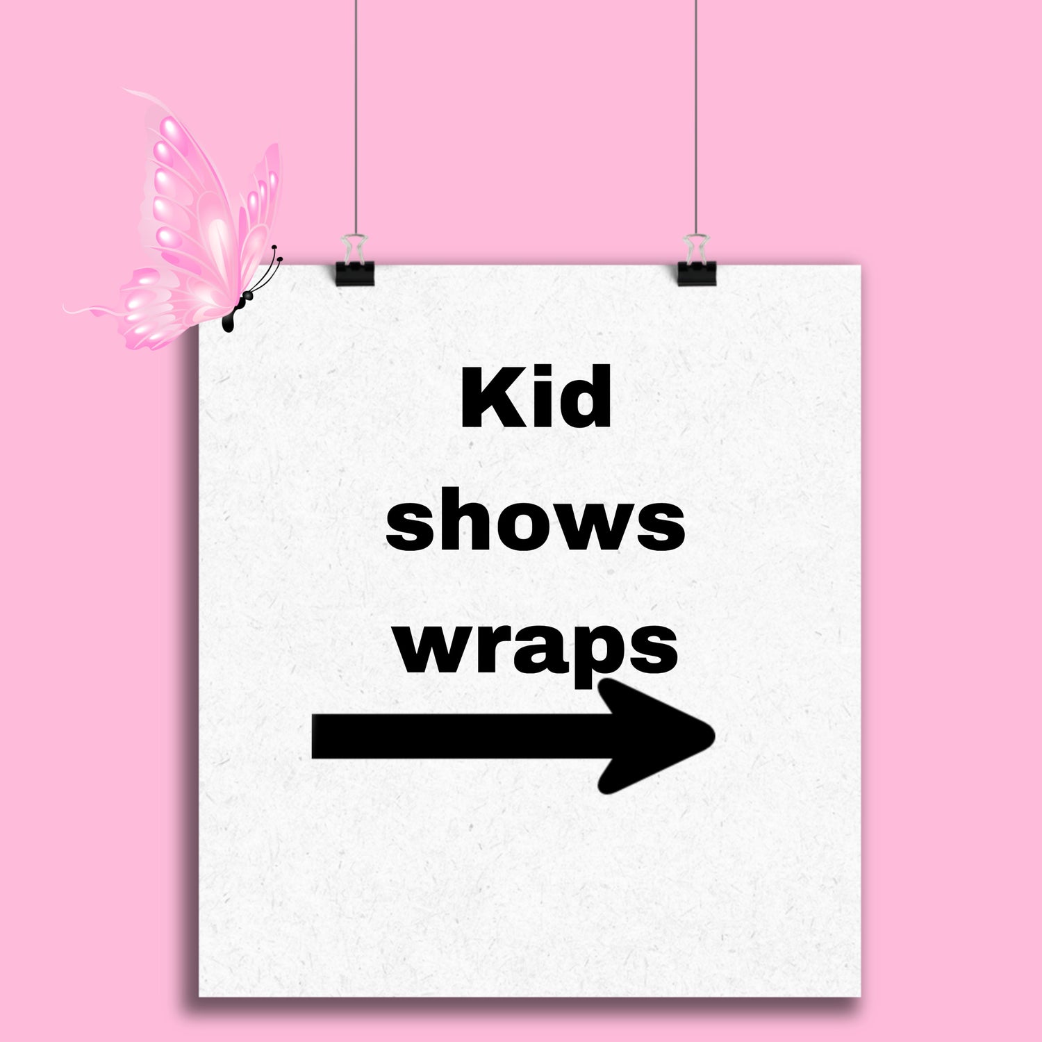 Kid show wraps