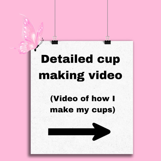 Detailed cup making video
