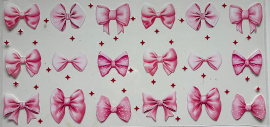 Pink bows