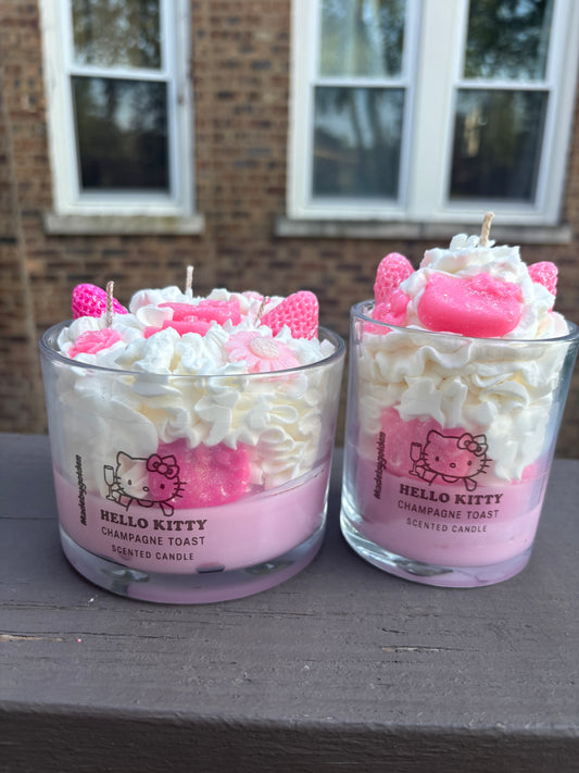 Hello kitty candle