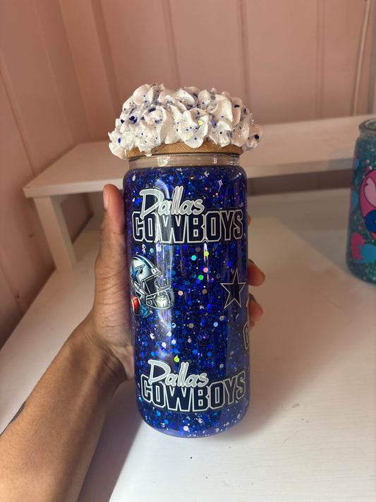 20oz Cowboys handle cup
