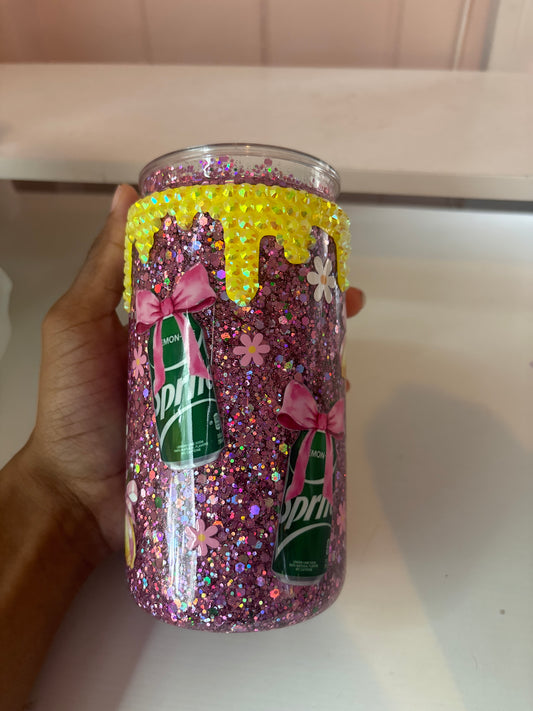 Yellow  drip cup
