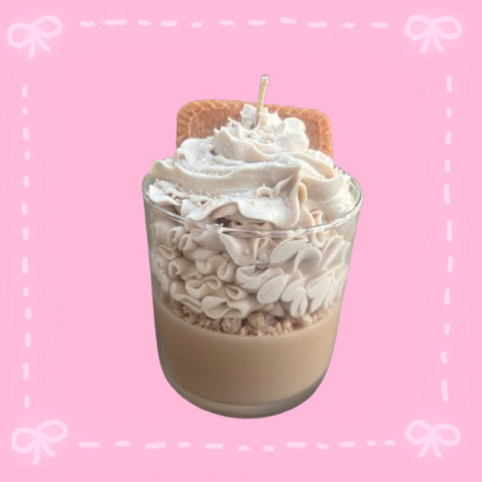 Biscoff candle