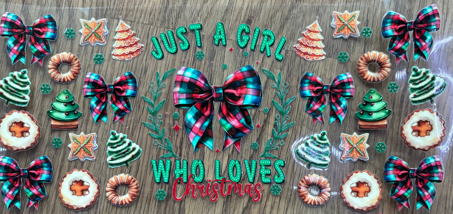 Girl who loves Christmas