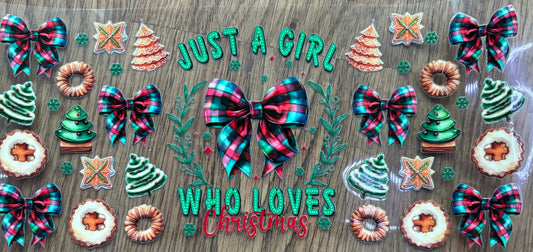 Girl who loves Christmas