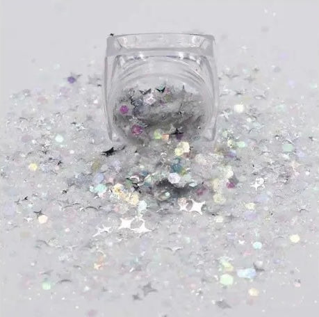 Silver sparkle