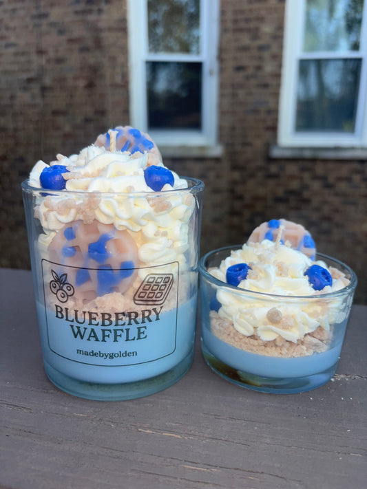 Blueberry waffle