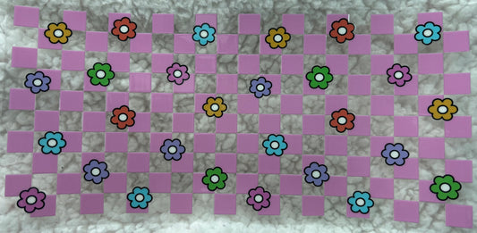Checkered flowers