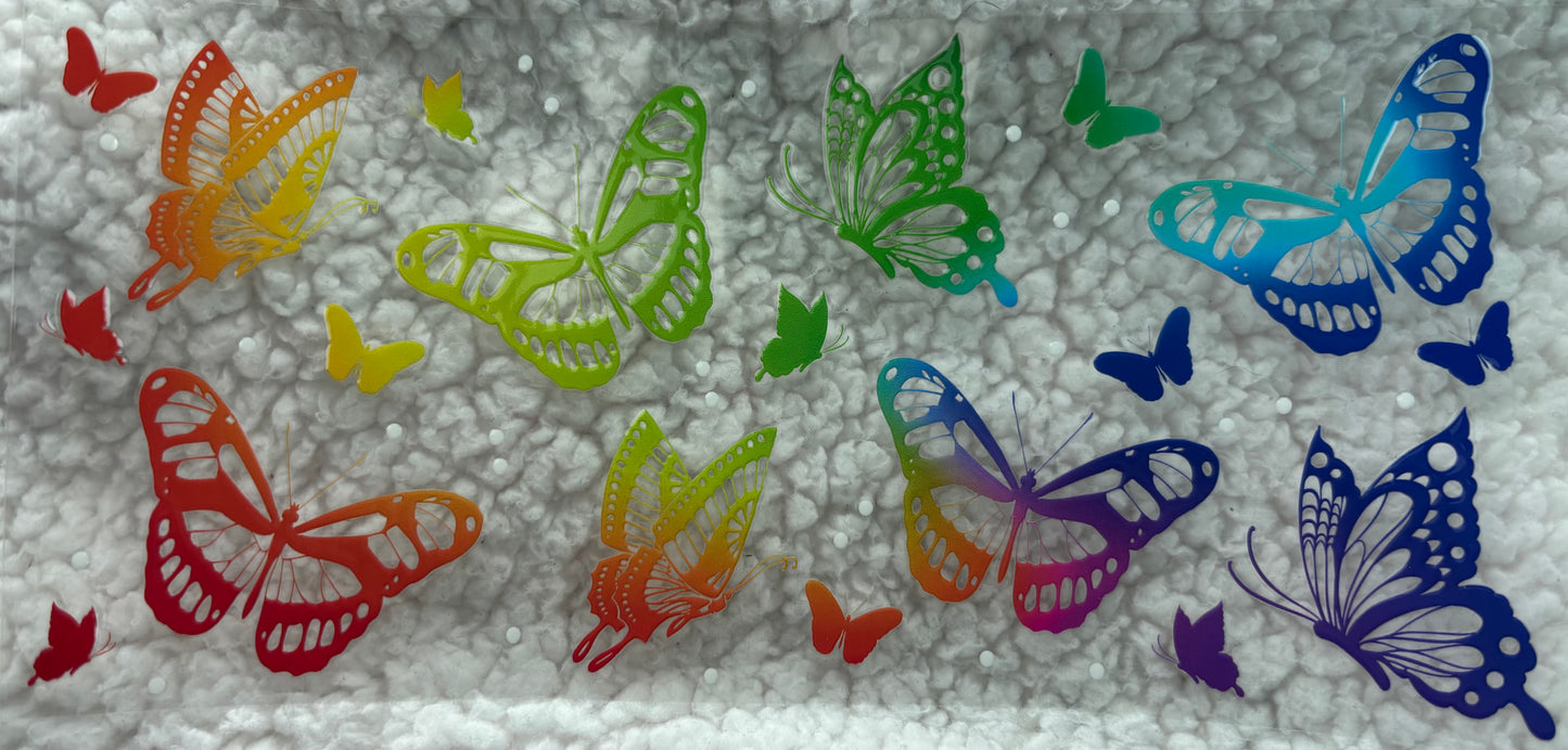 Rainbow butterflies