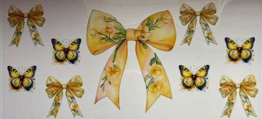 Yellow bows
