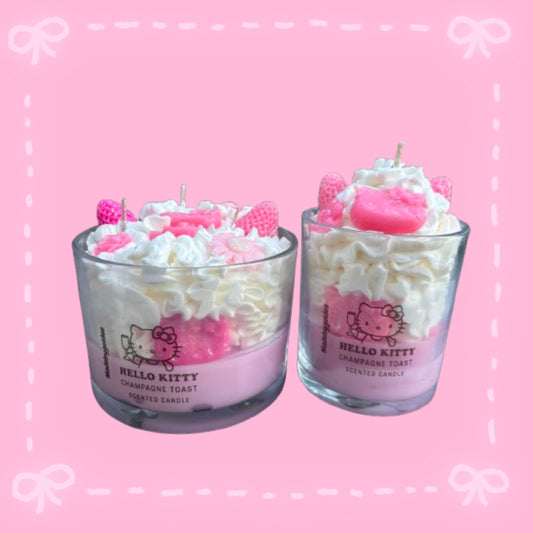 Hello kitty candle