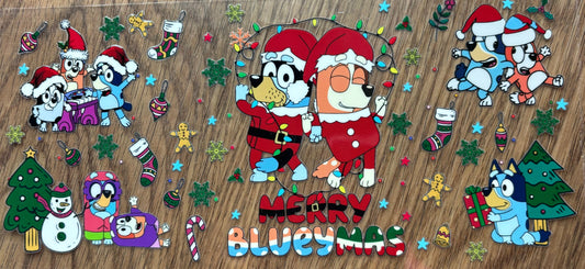 Christmas bluey