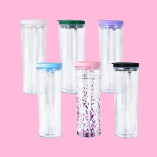 25oz snowglobe sip cup