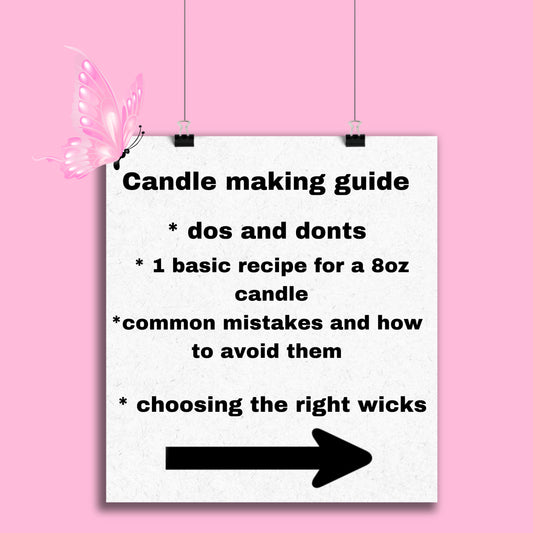 Candle making guide