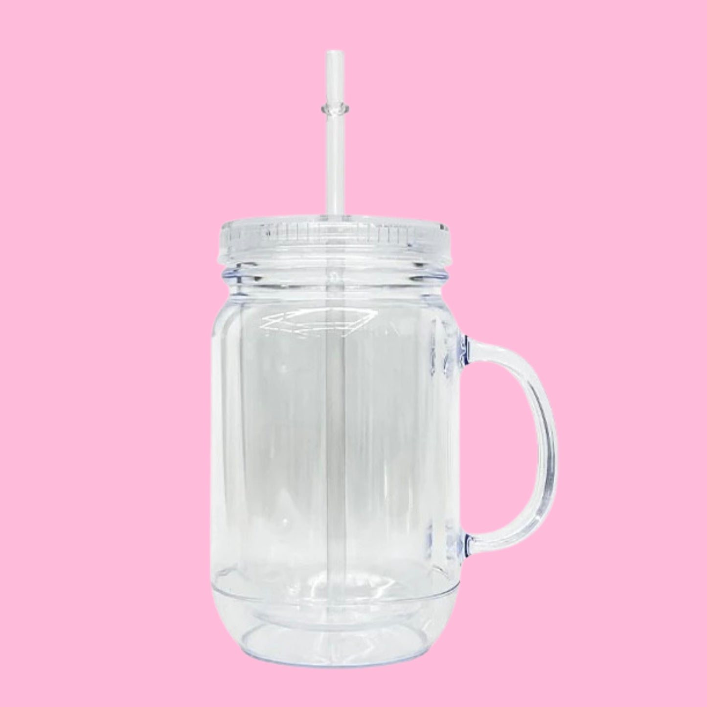 20 oz Acrylic jar cup