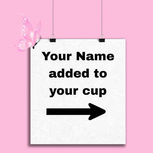 Your name added