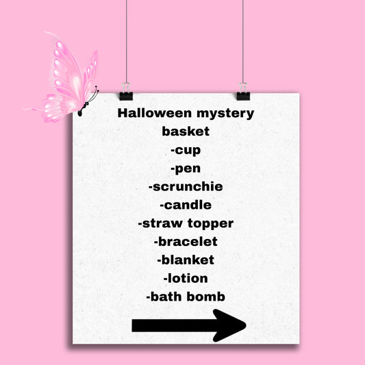 Mystery Halloween baskets